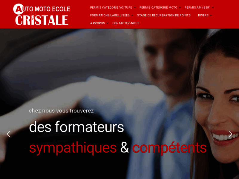 › Voir plus d'informations : Auto Moto Ecole Cristale