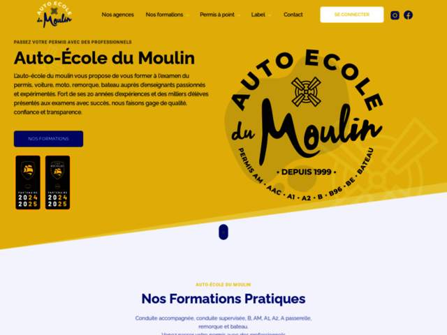 › Voir plus d'informations : Driving School Du Moulin - Nieul-Sur-Mer