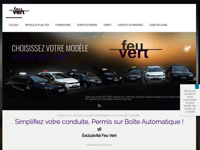 › Voir plus d'informations : Driving School Feu Vert