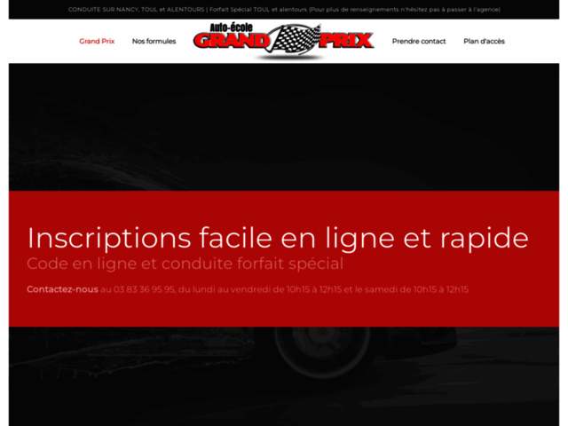 › Voir plus d'informations : Grand Prix