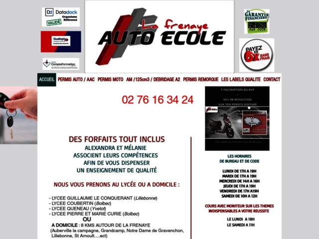 › Voir plus d'informations : Auto Moto School De La Frenaye