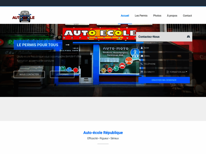 › Voir plus d'informations : Auto-école République