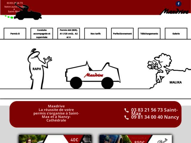 › Voir plus d'informations : AUTO-ÉCOLE MAXDRIVE