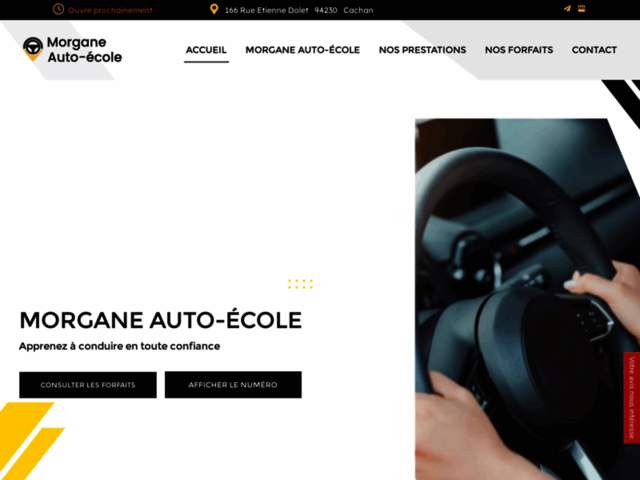 › Voir plus d'informations : Morgane Driving School