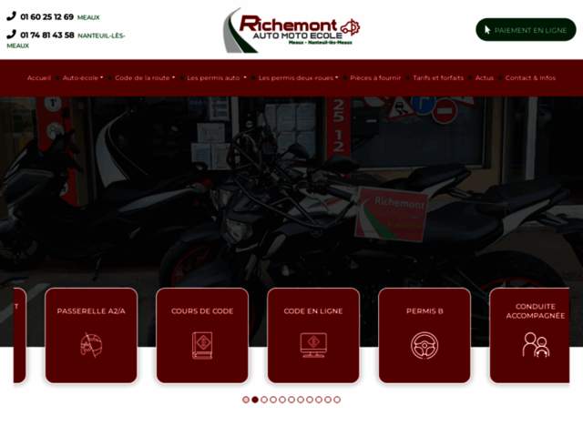 › Voir plus d'informations : Self - Motorcycle School Richemont Meaux