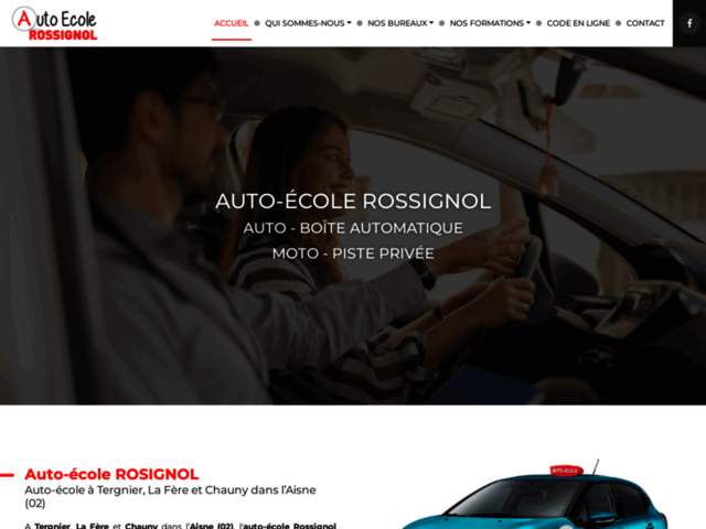 › Voir plus d'informations : Auto-École Rossignol