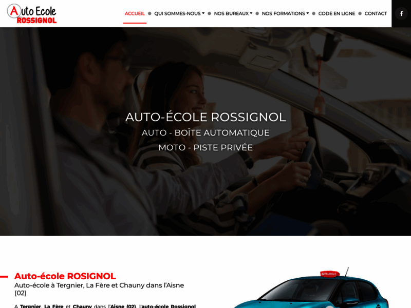 › Voir plus d'informations : Auto-École Rossignol