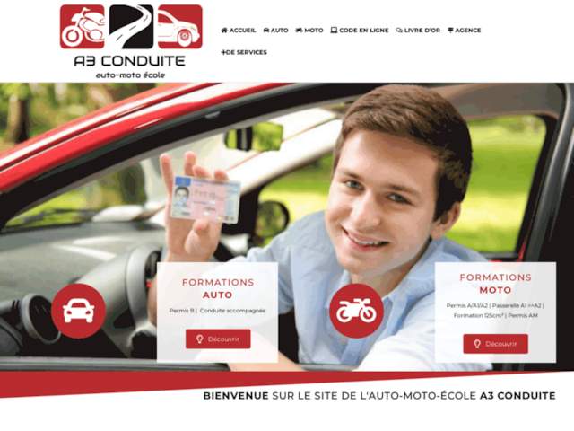 Auto Moto School A3 Conduite