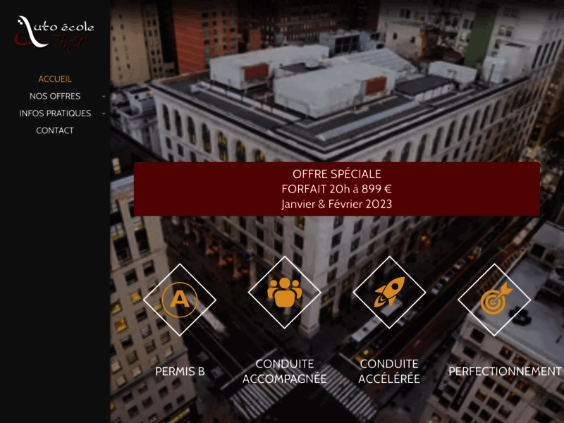 › Voir plus d'informations : Driving School Tinéo