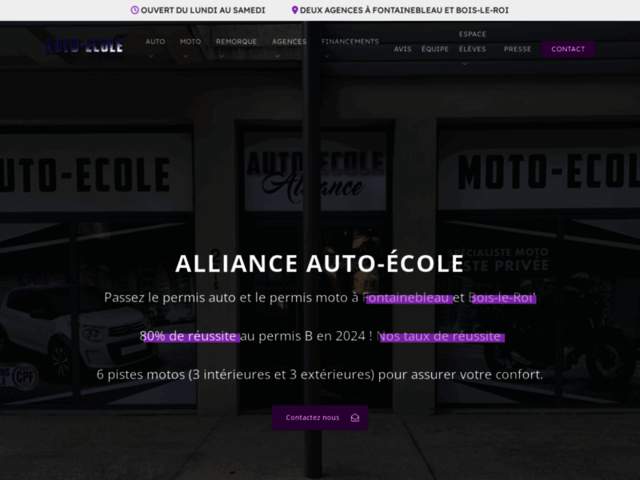 › Voir plus d'informations : Driving School Alliance Bois Le Roi