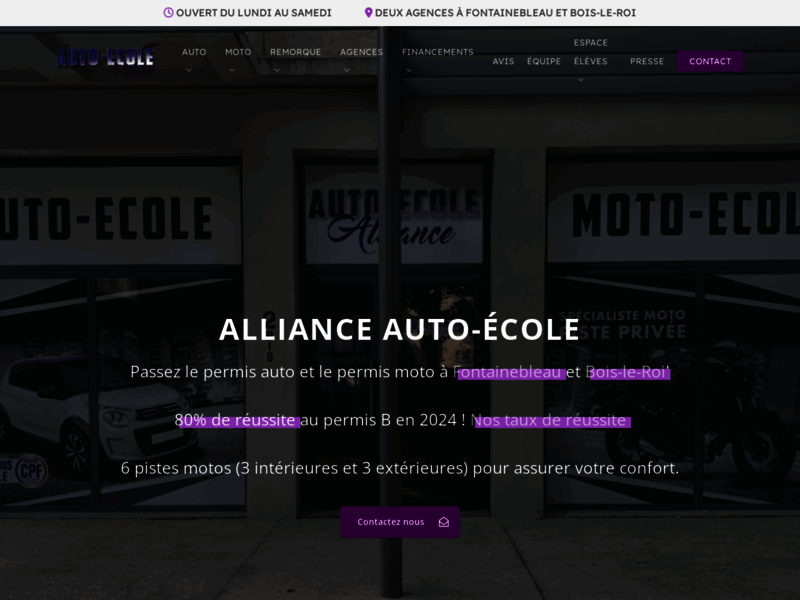 › Voir plus d'informations : Driving School Alliance Bois Le Roi