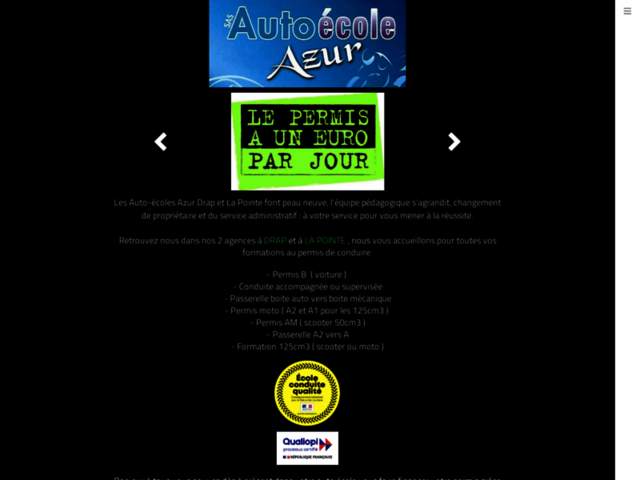 › Voir plus d'informations : Driving School Azur