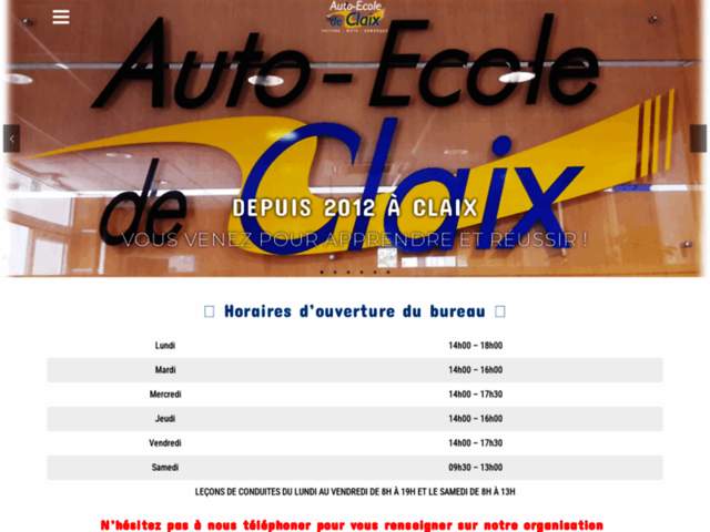 › Voir plus d'informations : Driving School De Claix