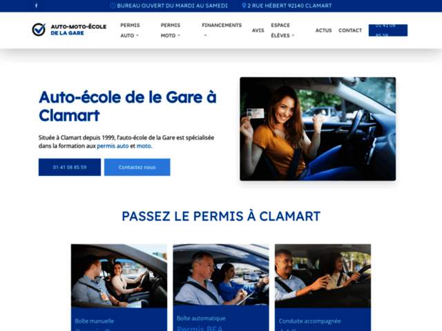 › Voir plus d'informations : Auto-Moto School Of Gare À Clamart