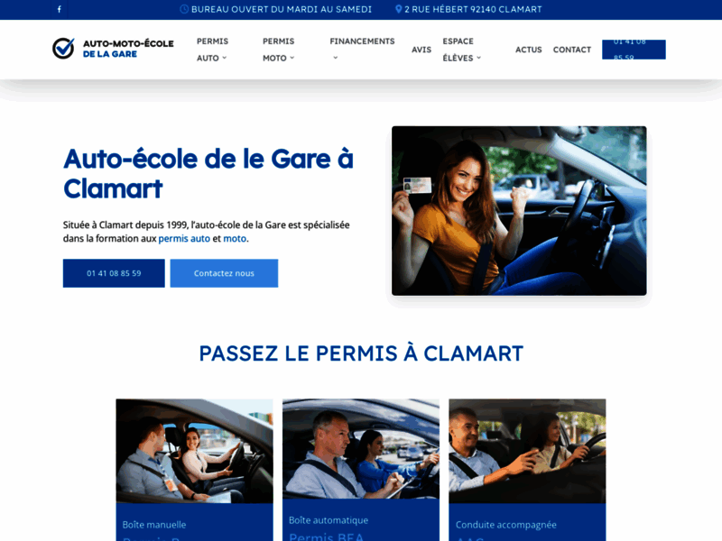 › Voir plus d'informations : Auto-Moto School Of Gare À Clamart