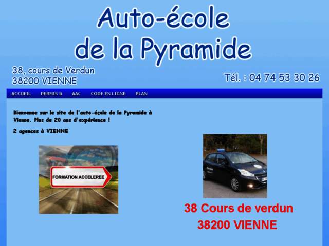 › Voir plus d'informations : Auto- School Of Pyramide