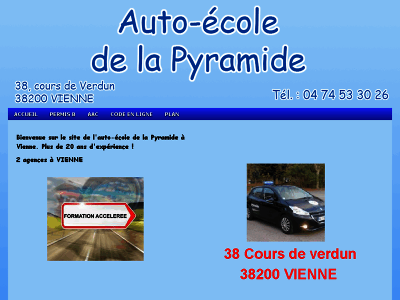 › Voir plus d'informations : Auto- School Of Pyramide
