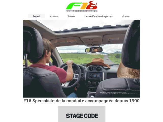 F16 Conduite