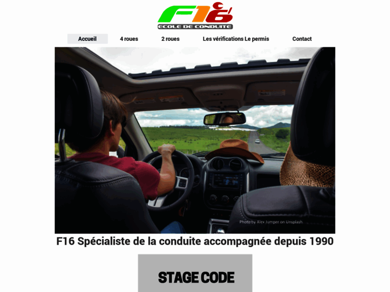 › Voir plus d'informations : F16 Conduite