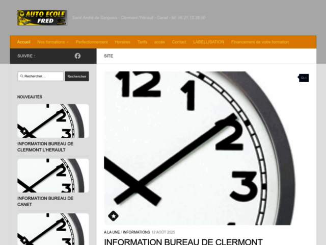 › Voir plus d'informations : Driving School Fred