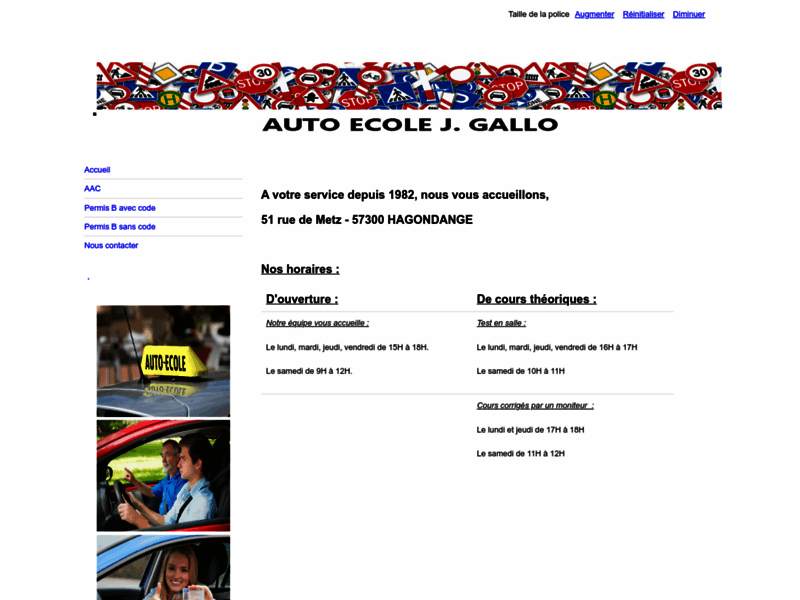 › Voir plus d'informations : Auto Ecole J.gallo