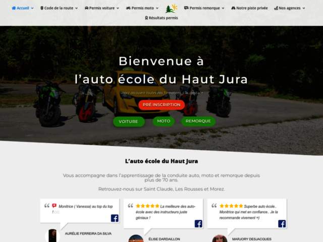› Voir plus d'informations : Driving School Du Haut Jura - Les Rousses