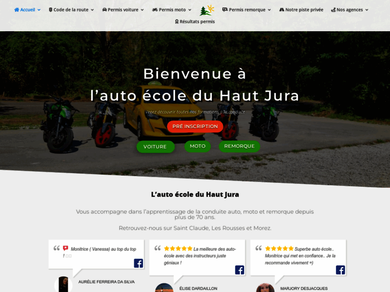 › Voir plus d'informations : Driving School Du Haut Jura - Les Rousses