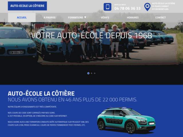 › Voir plus d'informations : Driving School La Cotière