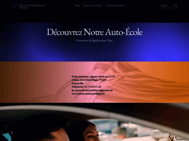 › Voir plus d'informations : Driving School La Fontaine Myriam