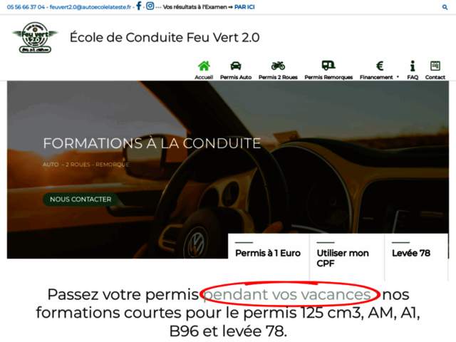 › Voir plus d'informations : School Driving Feu Vert 2.0