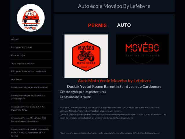 › Voir plus d'informations : Driving School Lefebvre