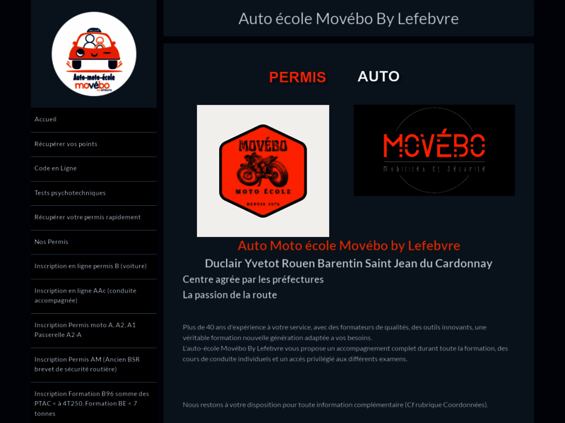 › Voir plus d'informations : Driving School Lefebvre