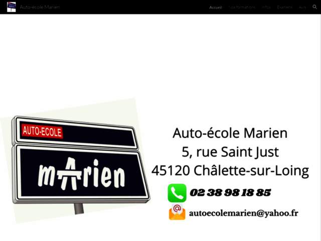 › Voir plus d'informations : Driving School Marien
