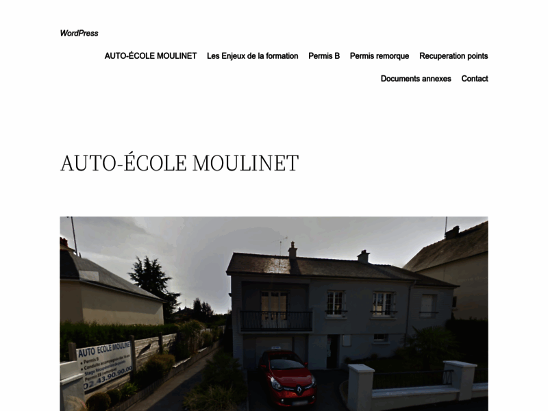 › Voir plus d'informations : Moulinet Driving School
