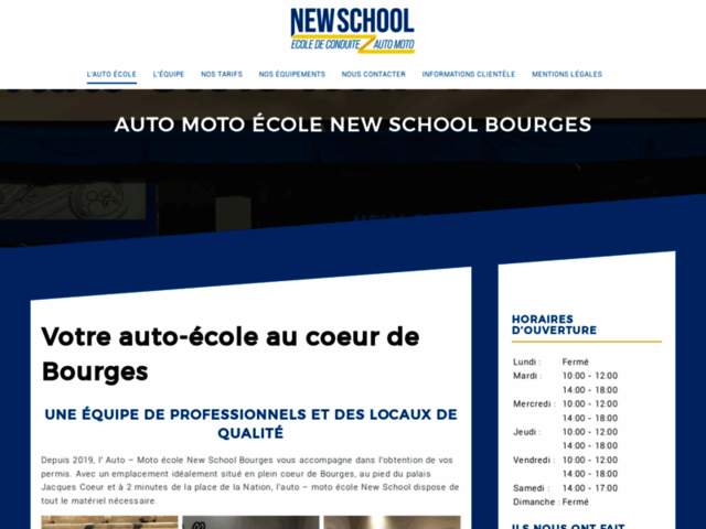 › Voir plus d'informations : Auto Moto School New School