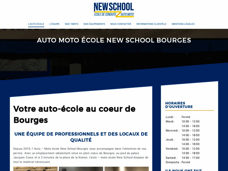 › Voir plus d'informations : Auto Moto School New School