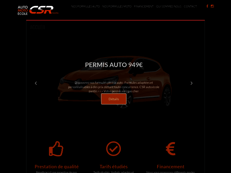 › Voir plus d'informations : Csr Pantin Auto Moto Ecole - Cpf - Permis Accéléré