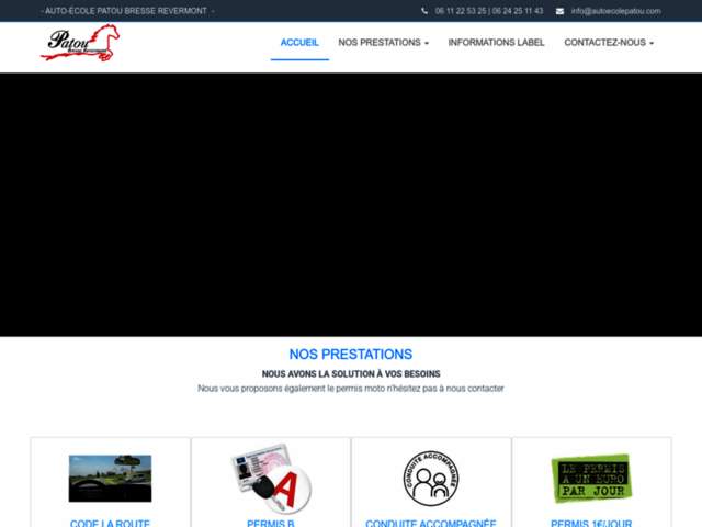 › Voir plus d'informations : Driving School Bresse Revermon