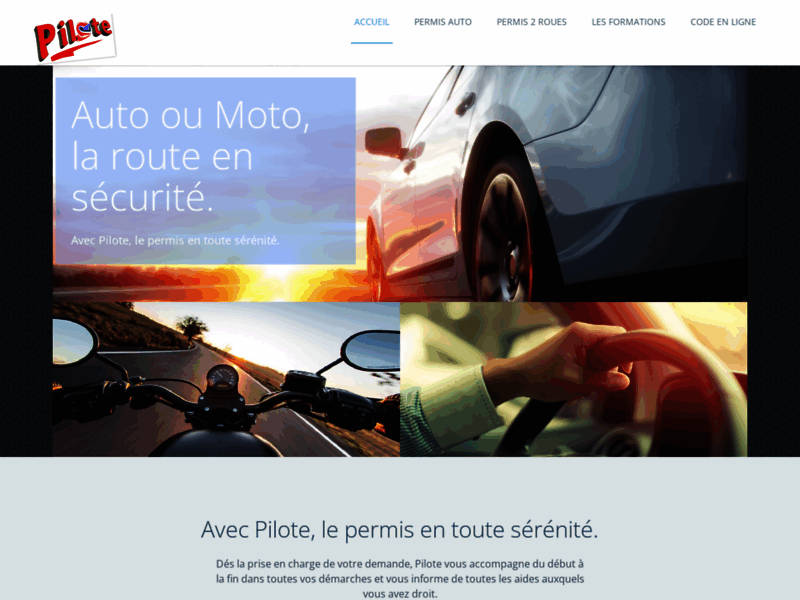 › Voir plus d'informations : Motorcycle Driving School Pilote