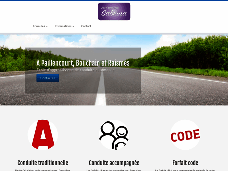 › Voir plus d'informations : Auto Moto School Sabrina Paillencourt