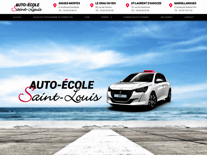 › Voir plus d'informations : Auto Ecole Saint Louis