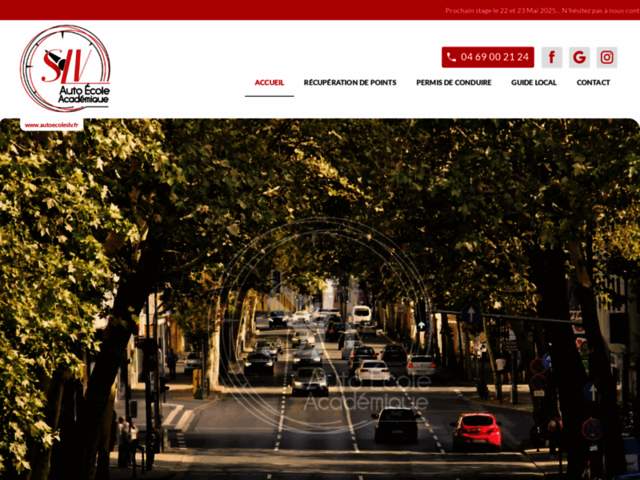 › Voir plus d'informations : Auto - School Academic Slv