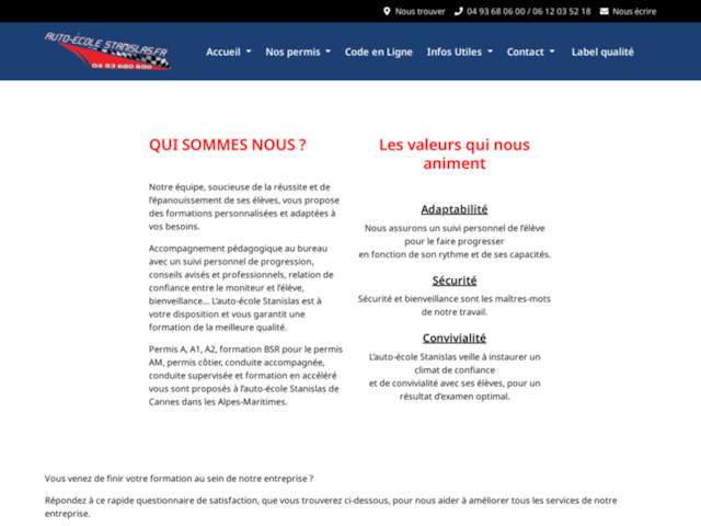 Driving School Stanislas