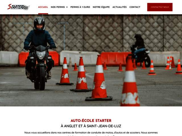 › Voir plus d'informations : Driving School Starter