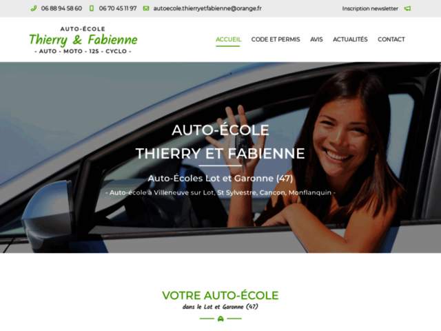 › Voir plus d'informations : Driving School Thierry Et Fabienne