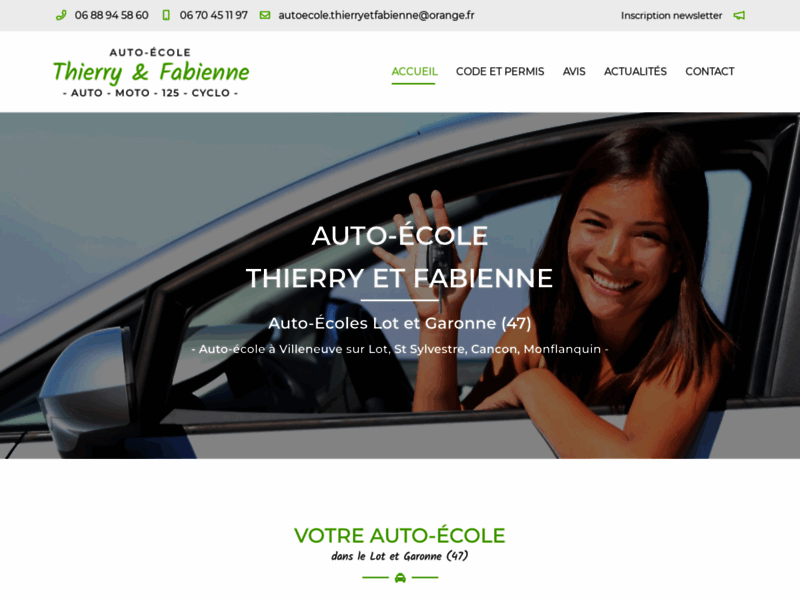 › Voir plus d'informations : Driving School Thierry Et Fabienne