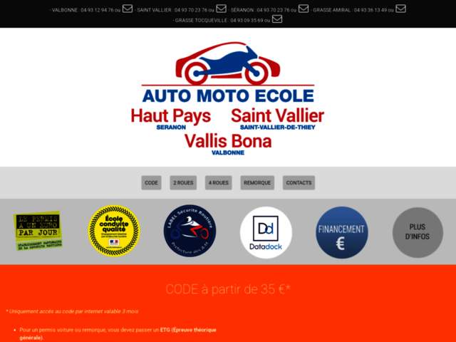 › Voir plus d'informations : Ecf Vallis Bona - Valbonne