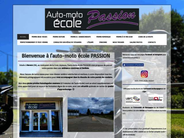 › Voir plus d'informations : Auto Moto Ecole Passion