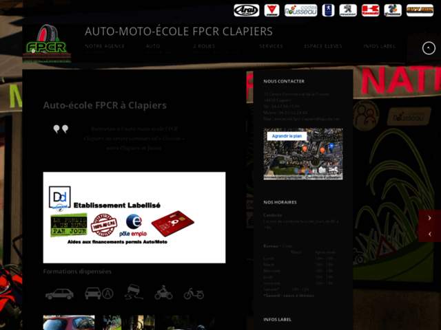 › Voir plus d'informations : Auto Moto Ecole Fpcr