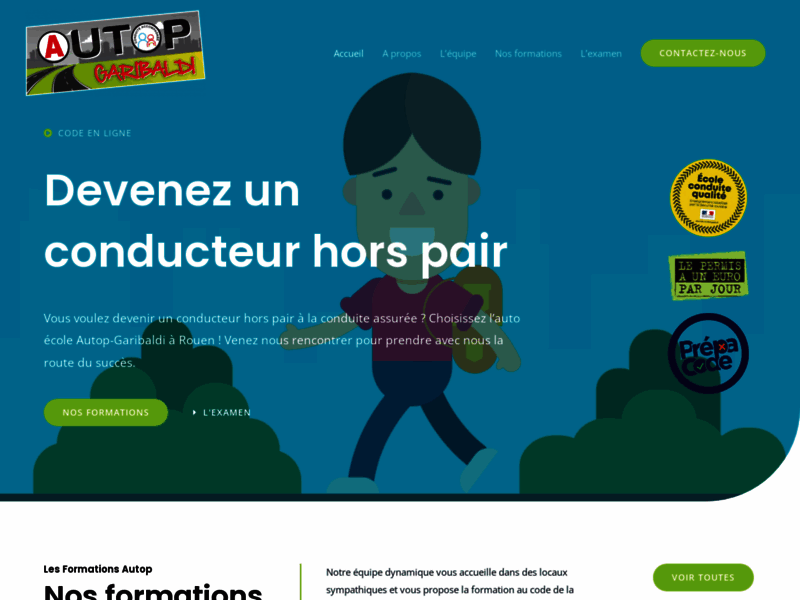 › Voir plus d'informations : Driving School Autop Garibaldi